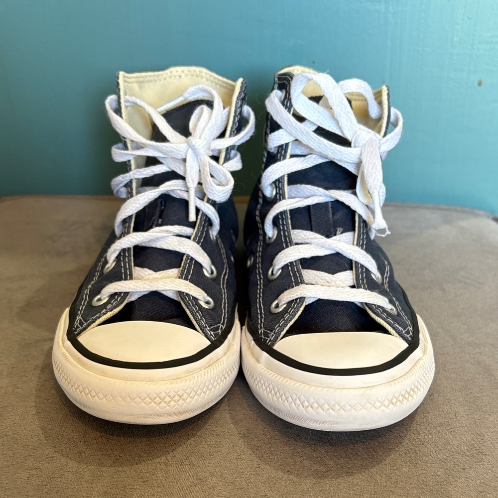 Kids Converse High-Top Sneakers - Navy